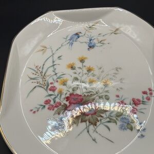 Floral & Birds Large Trinket Dish Made in England